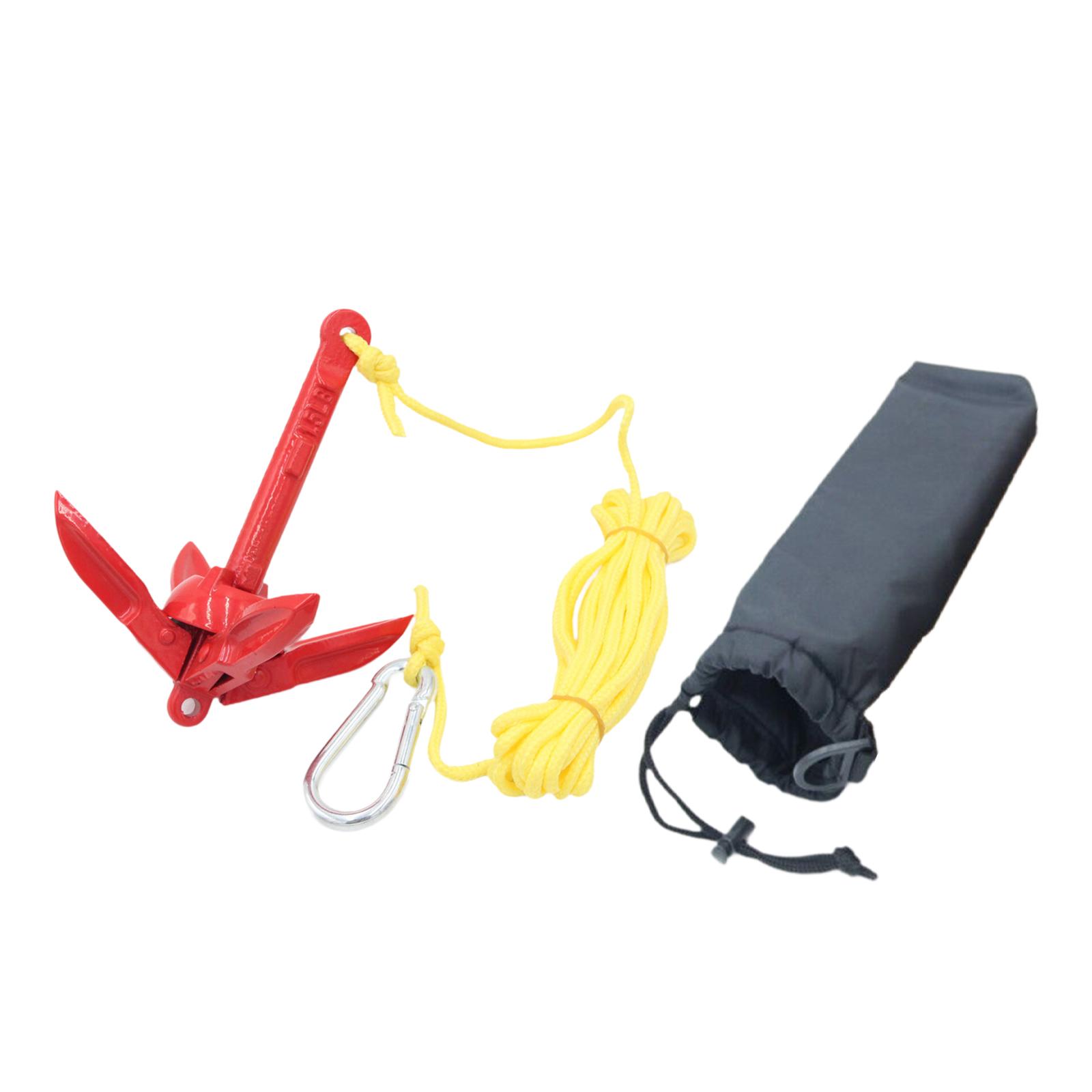 Fishing Kayak Anchor - Kit de Âncora de Barco Dobrável