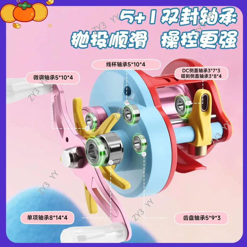 Carretilha TEBEN Linglong DC 2 - Kastking Reel Zephyr avaliação e preço