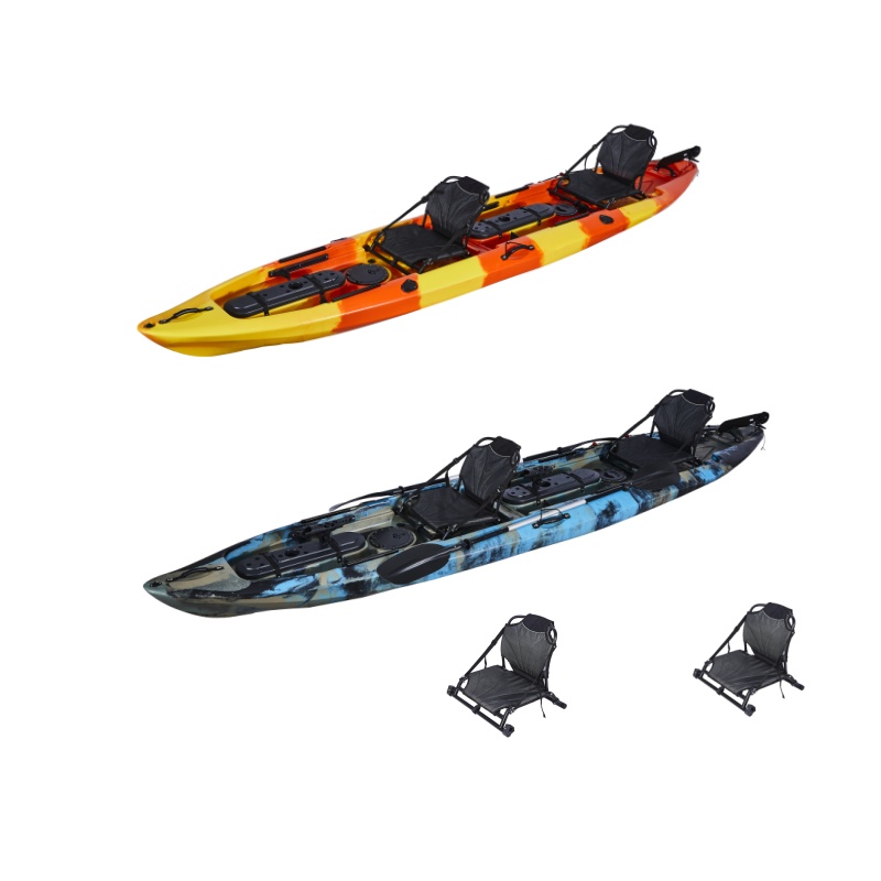Caiaque de Pesca para 2 Pessoa - Fishing Kayak Paddle avaliação e preço