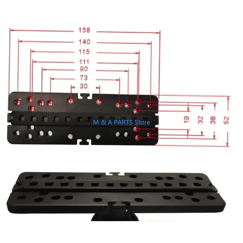 Placa montagem suporte peixe c - Fishing Kayak Fish Finder Mount avaliação e preço