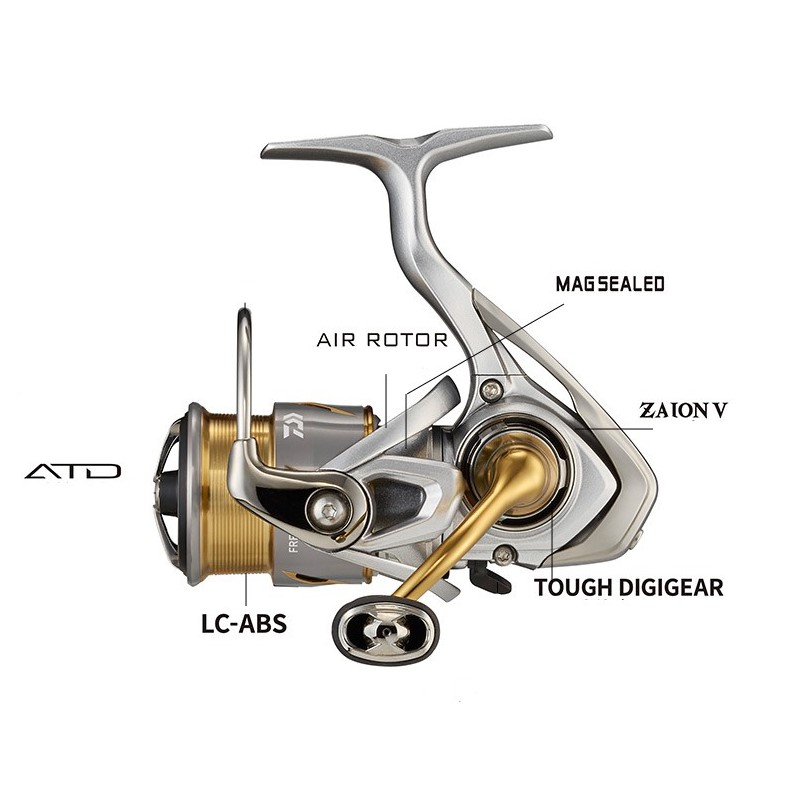 DAIWA 21 FREAMS LT Carretel de - Daiwa Reel Fuego avaliação e preço